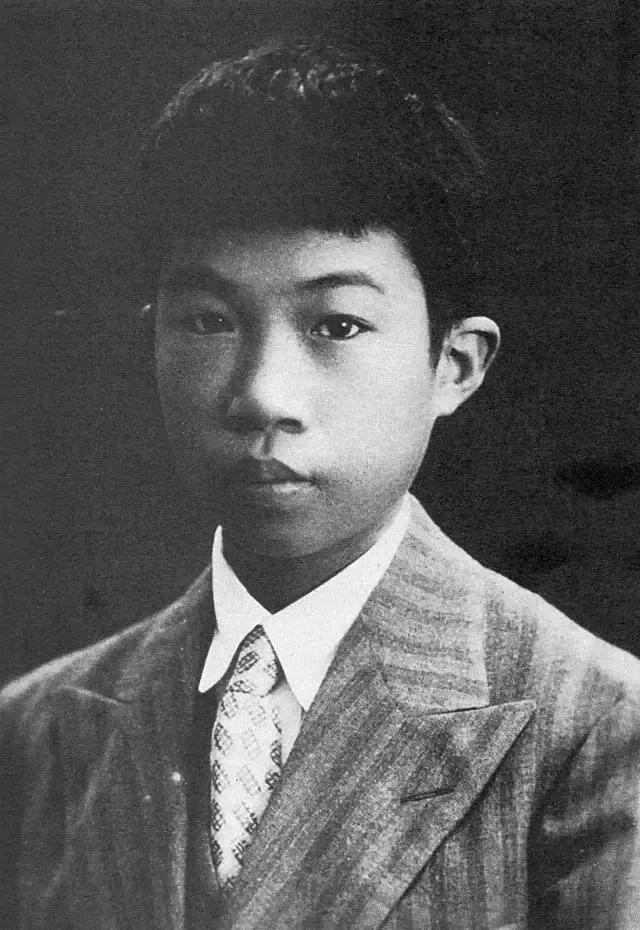 1927年左右，九歲的王大閎。圖片來源：《論述與回憶——王大閎》