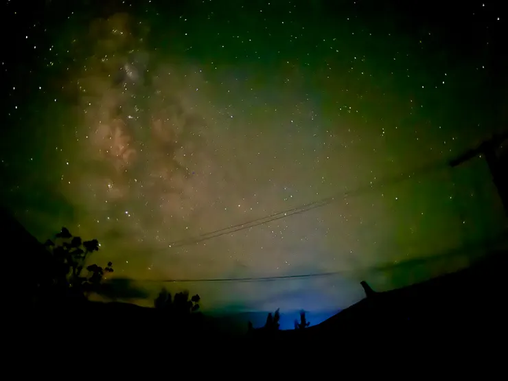 那一晚,居然確確實實看到了銀河