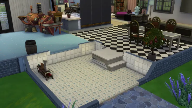 從玄關到飯廳、廚房，格局一目了然。