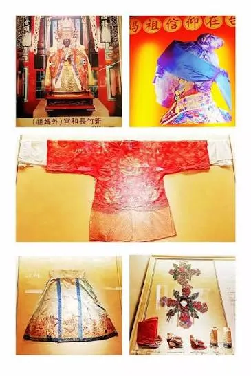 文物館-聖母的服飾（圖片截圖於網路）