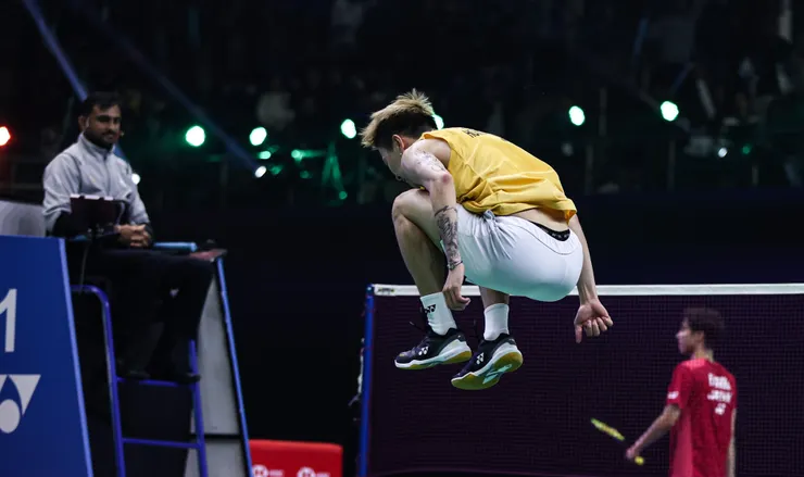 李卓耀闖入生涯第一個超級750系列決賽。圖：BWF