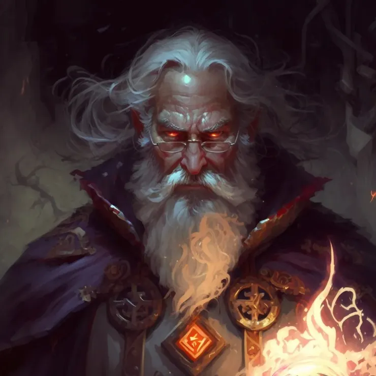 沒錯,站在你們面前的,就是傳說中的法師:約翰!