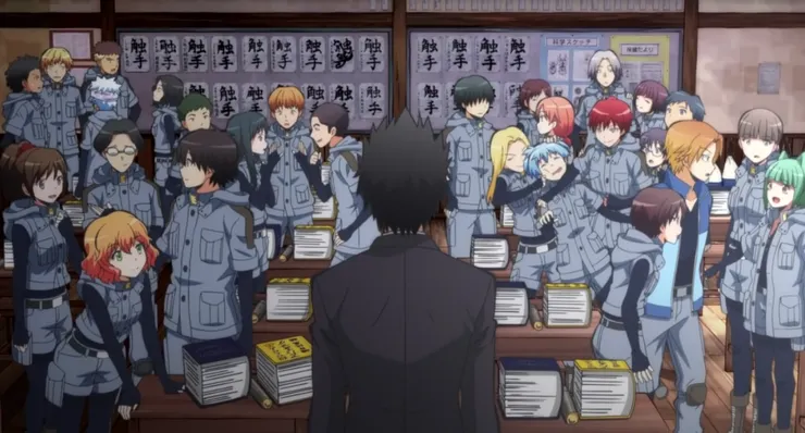 既是殺手也是學生,衝突感銜接處理非常優秀的作品。|《暗殺教室》劇照