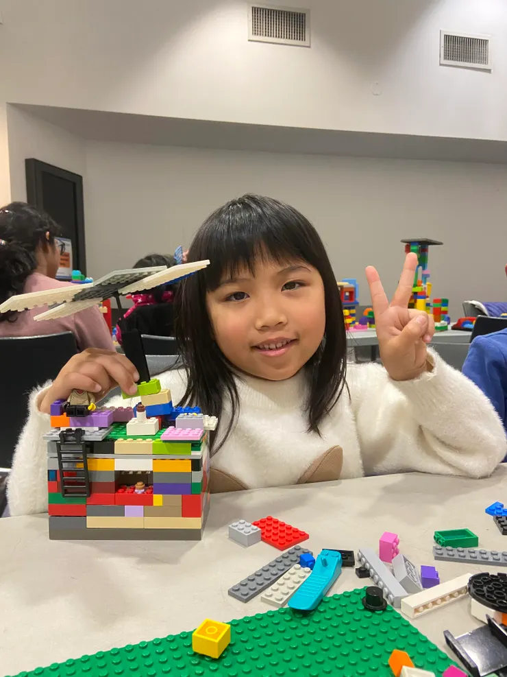 女兒蓋了一間屋子