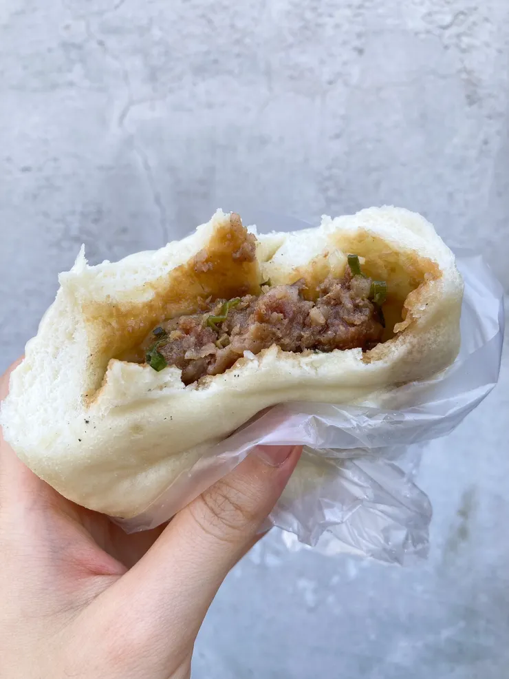 現在早餐店的包子要多少了呢