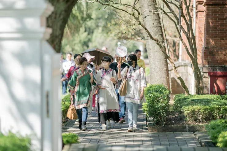 旅學堂創辦人李琪表示，至今已辦理4屆培訓，並有超過250場次、9000人次來體驗走讀淡水女路。（攝影＝江昱德）