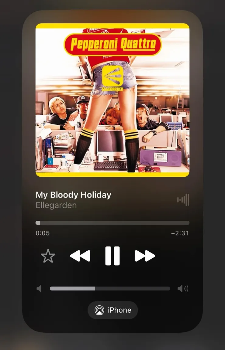 圖七、Ellegarden 《Pepperoni Quattro》