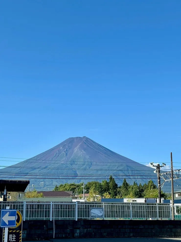 富士山站巴士停拍攝