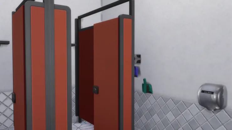 這是自由的一貫風格。進錯門發現顏色不對,也可以立即逃!