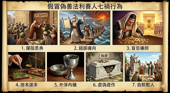 耶穌對法利賽人的七禍警告