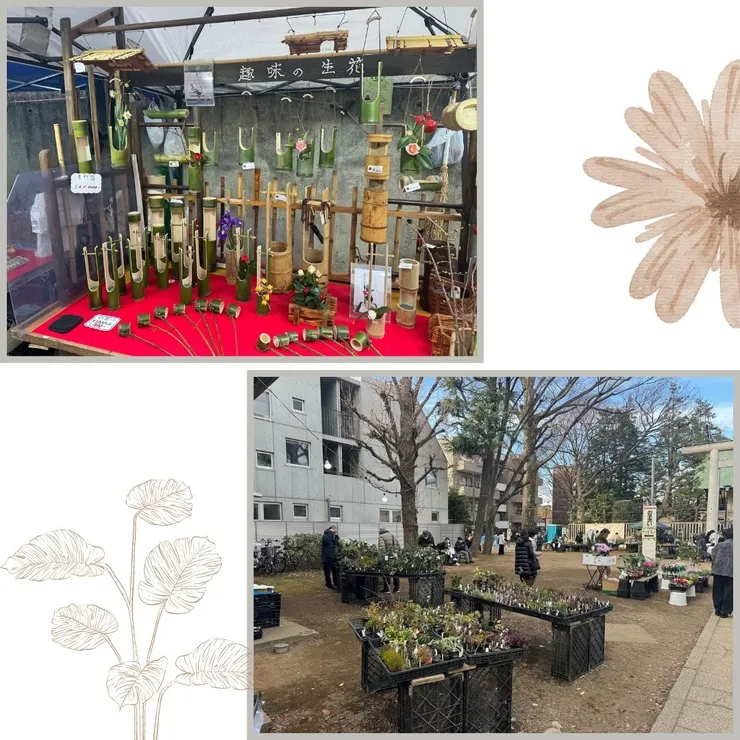 有一區域販售很多農作物相關商品。