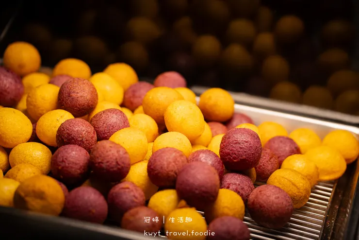 【黑丸手作地瓜球板橋店】這家地瓜球也太大顆！新埔捷運站美食，