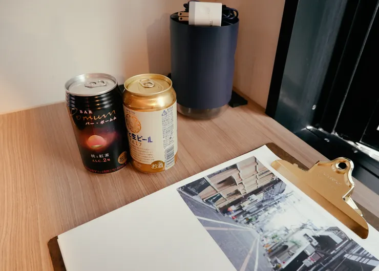 房間桌上備有小型加濕器，以應付日本冬季的乾燥氣候