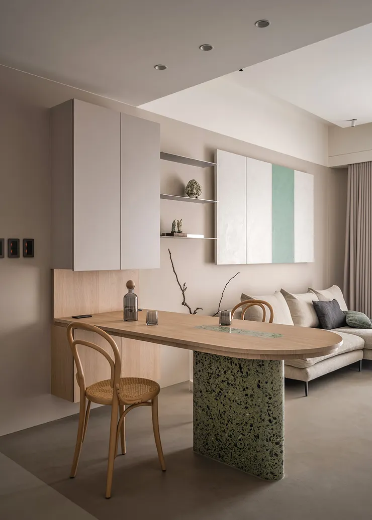 由象空間 | 18坪,動靜之間的禪意,1+1>2的小宅設計