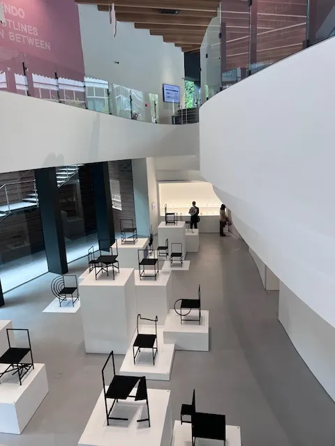 『線』展區，photo by bookarchery