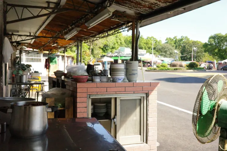 圓環麵店，濃厚眷村味。