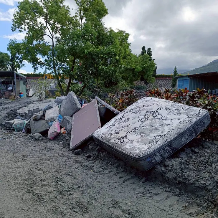 花蓮光復鄉災區現場