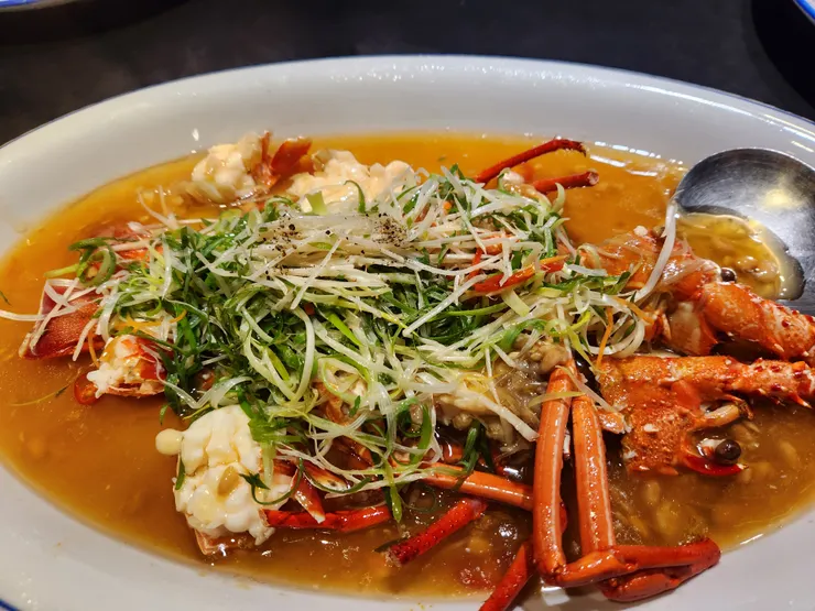 龍蝦蔥油