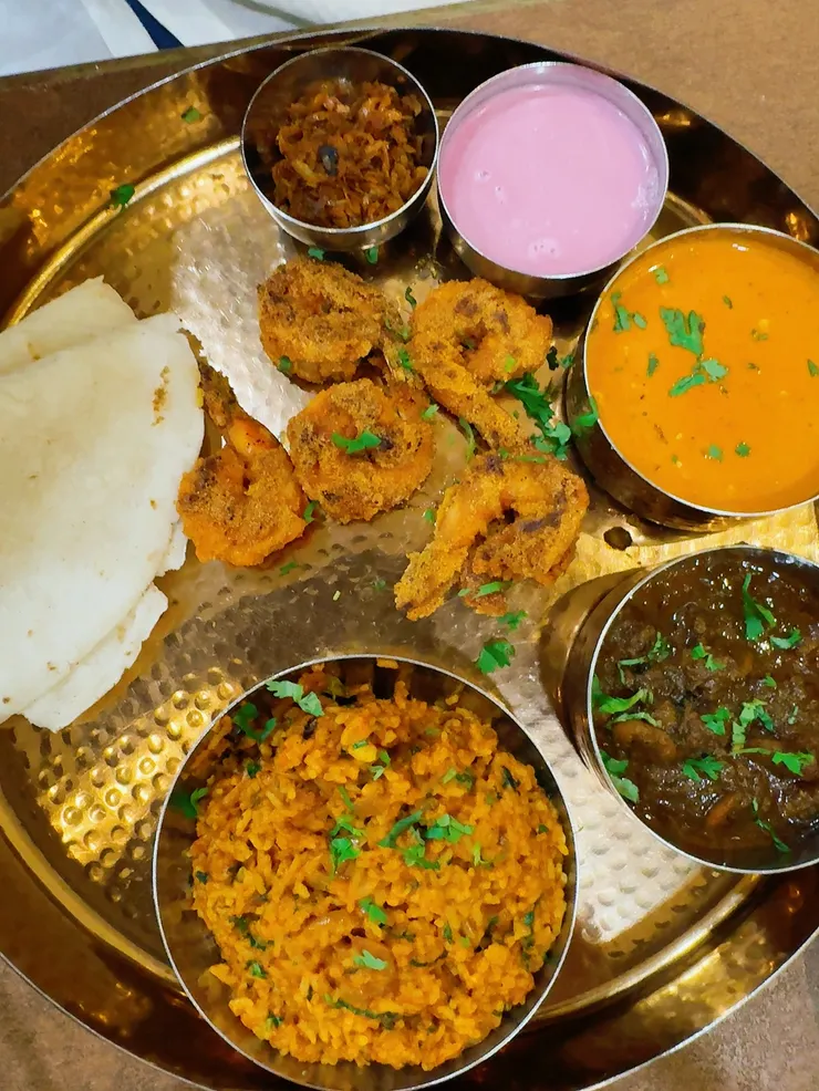 印度高級料理,這一盤大約260台幣