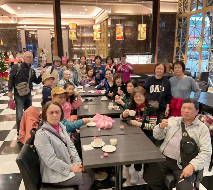 康橋商旅舒適的下午茶空間