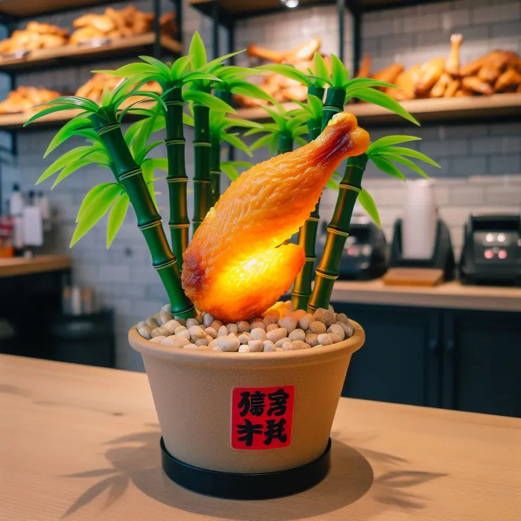 或者給發光雞腿！