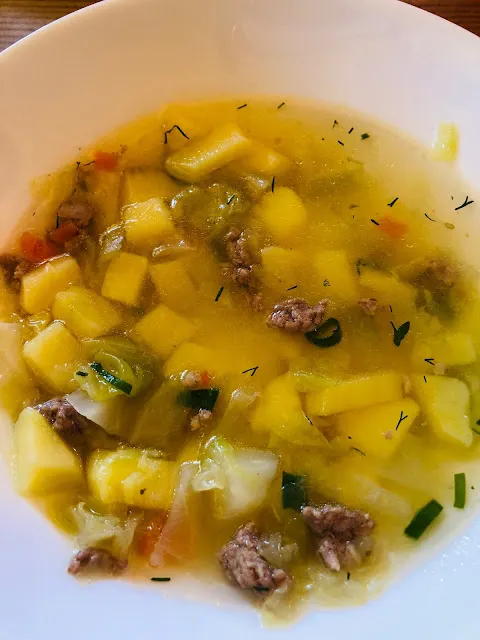 料好實在的"馬鈴薯蔬菜湯"