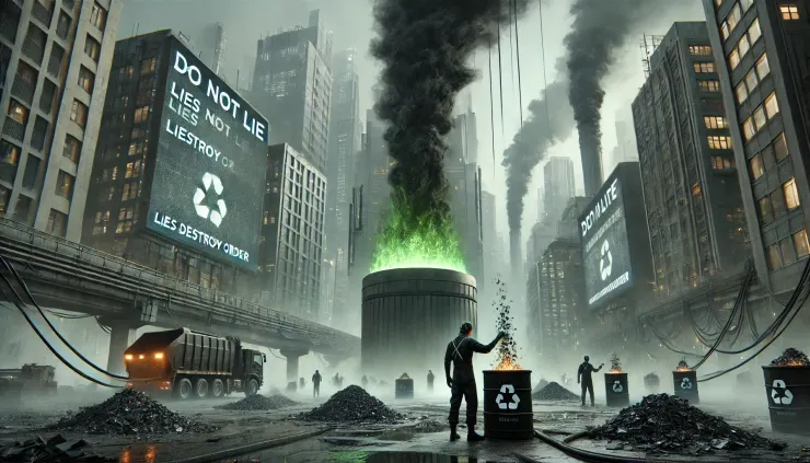 被謊言籠罩的城市