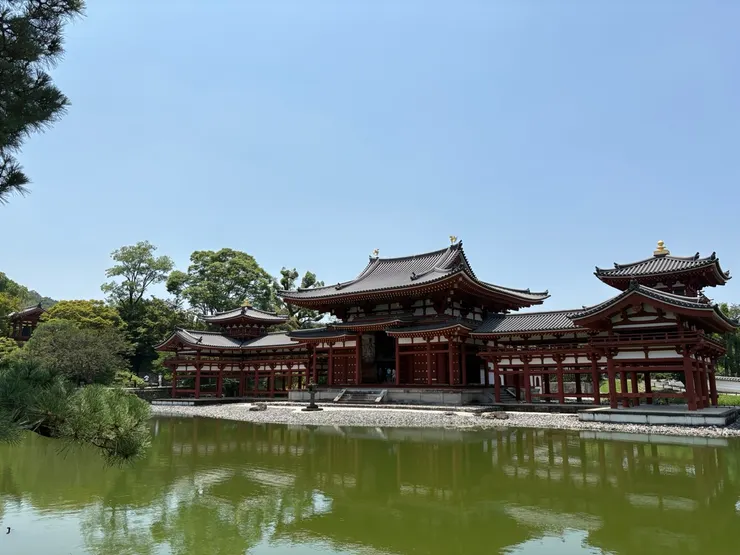 平等院,正面照。