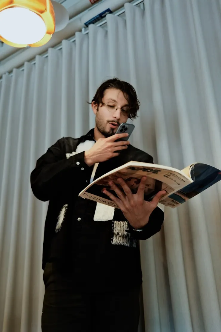 BBno$的弟弟出現在POPEYE雜誌