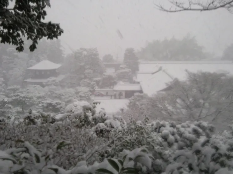 雪之銀閣（作者拍攝）