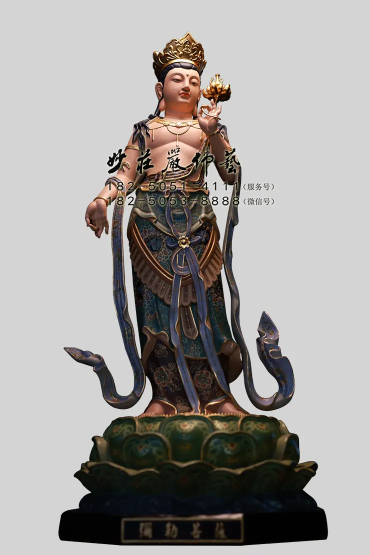 彌勒菩薩彩繪佛像