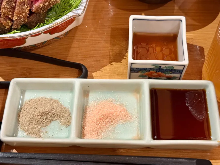 調味碟 & 柚子醬(蔬菜盤)