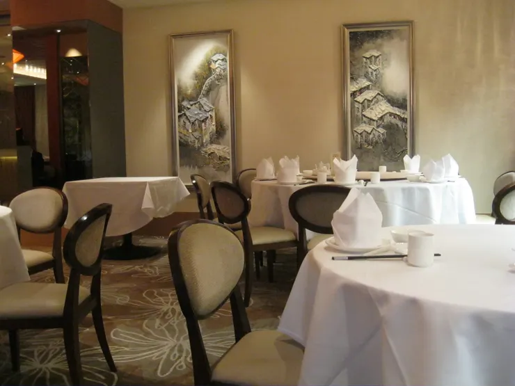 裝潢華麗的新莊翰品酒店中餐廳!