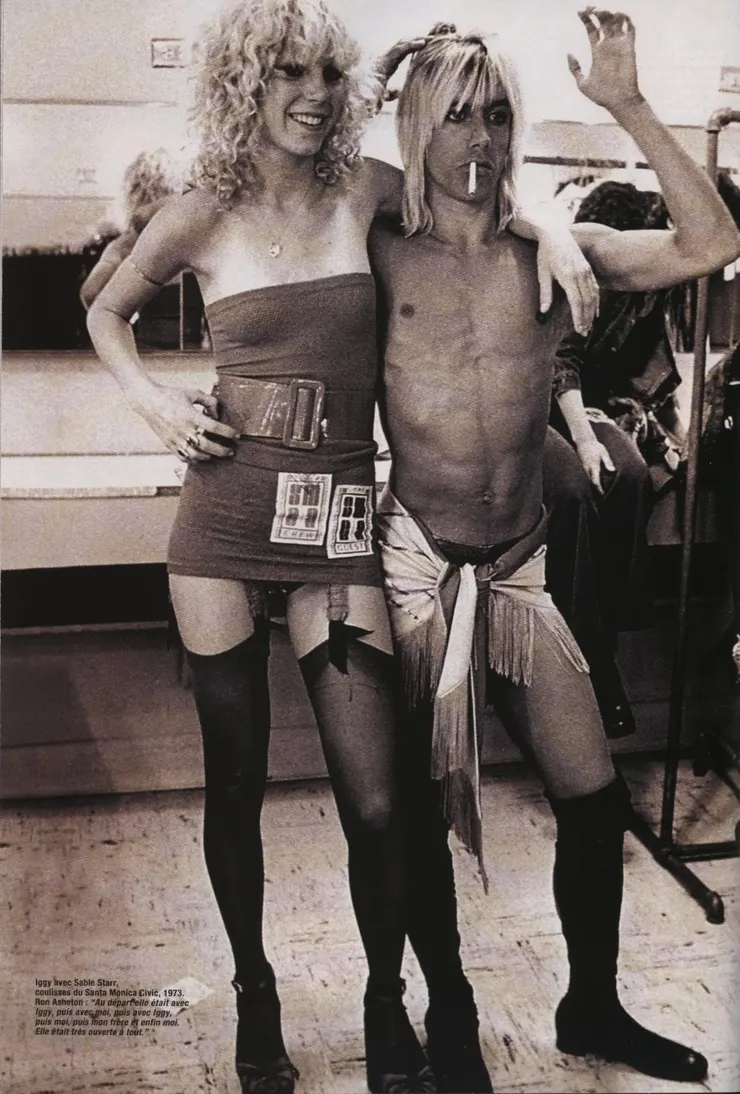 Sable Starr & Iggy Pop