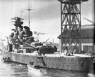 藝術家繪製的O級巡洋艦樣貌