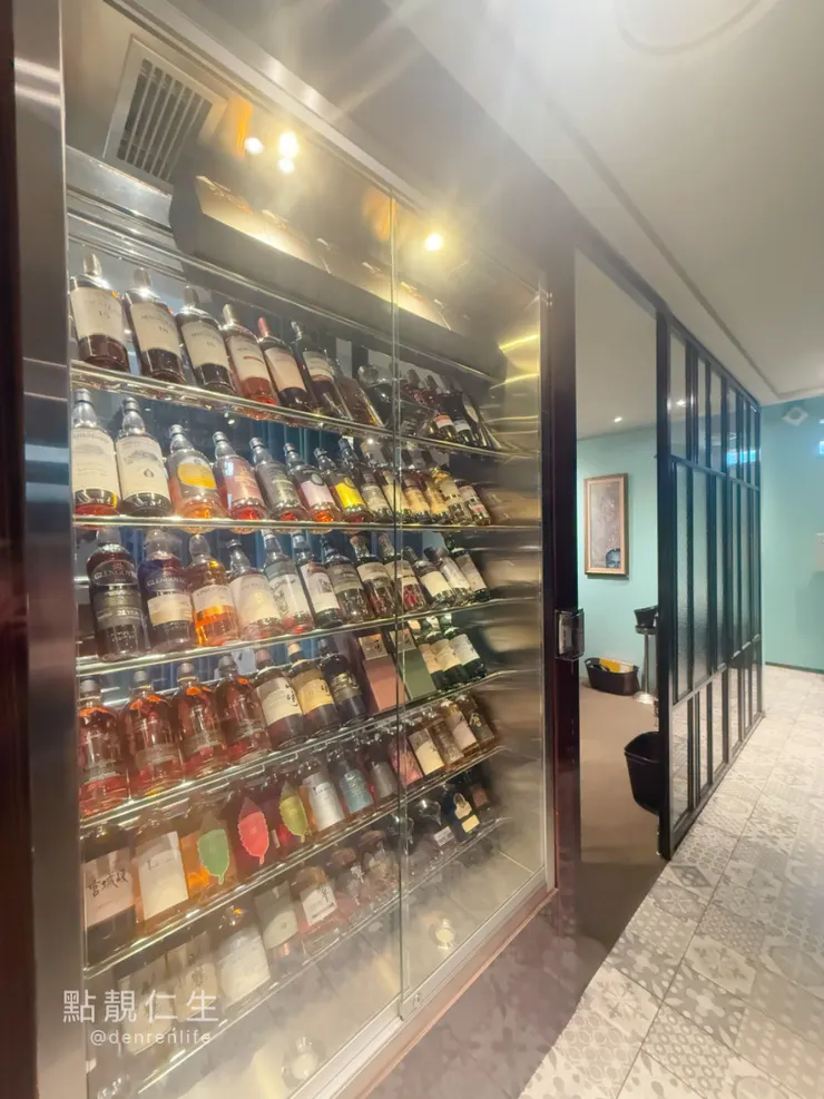 金蓬萊2F的酒櫃