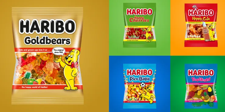 Kids and grown-ups love it so, the happy world of Haribo!
