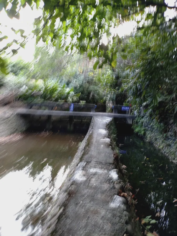 後村圳與十二股圳取入口