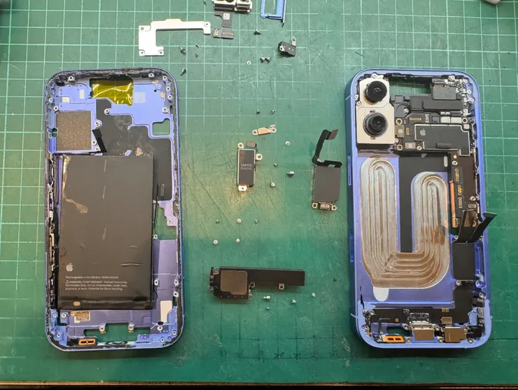 iPhone 16 維修過程