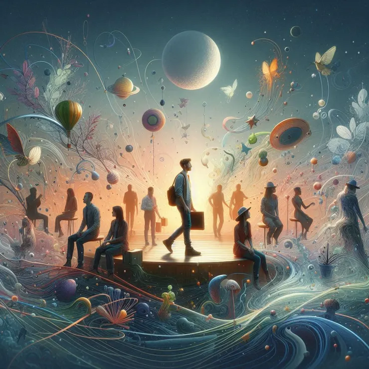 🎨【AI合成插畫繪製】DALL·E 3【提示詞】洛城