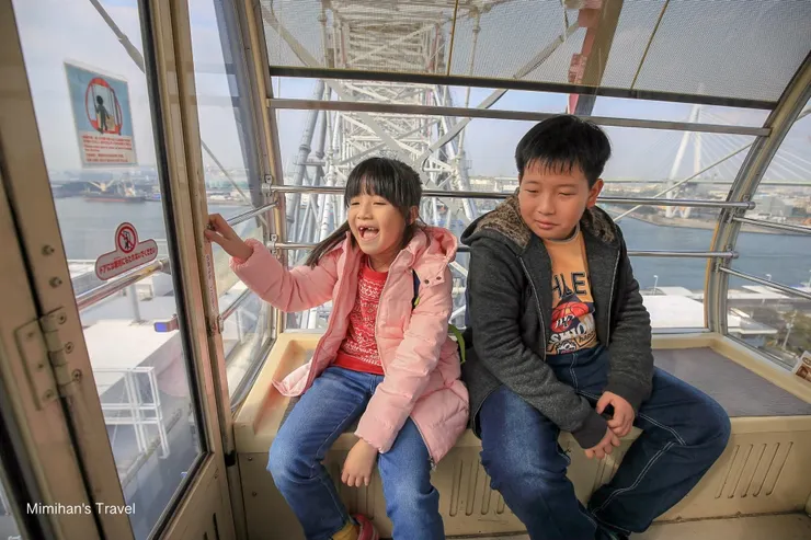 天保山摩天輪：浪漫與視野兼具的大阪空中體驗！