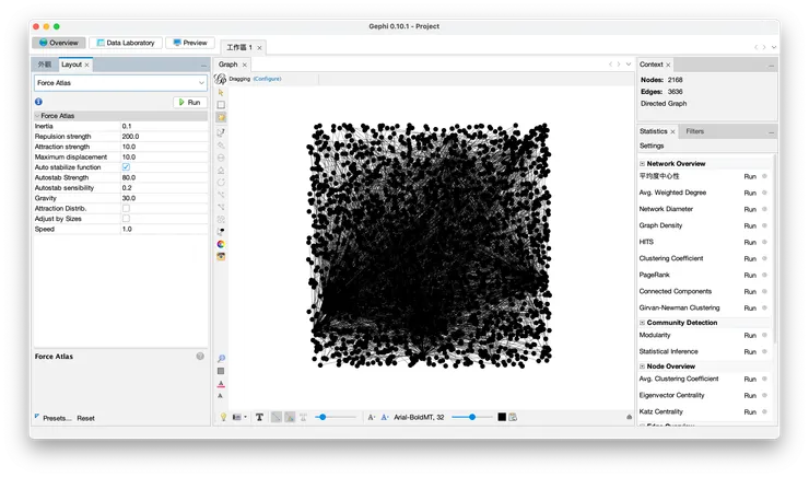 左側欄可以調整參數，進行詳細安排