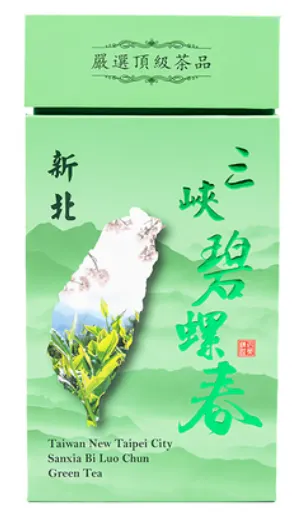 新造茗茶 台灣三峽碧螺春綠茶茶葉