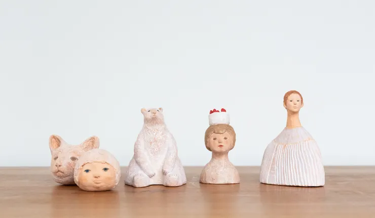 陳琦婷的作品風格細膩而獨特,擅長人物與動物表情