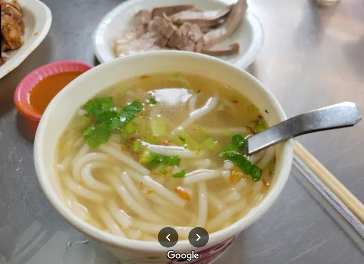 米苔目示意圖(擷取自google地圖)