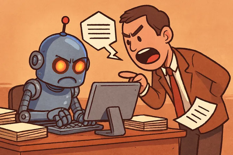 大型語言模型的表現，竟然與我們「說話的語氣」有關？來源：由 ChatGPT 繪製。