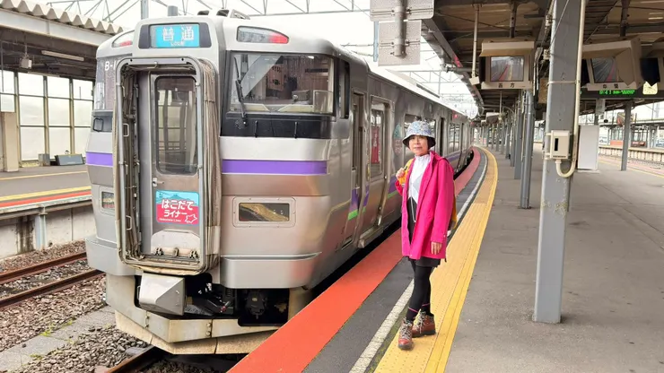 刷JRPASS搭普通號往新函館北斗站