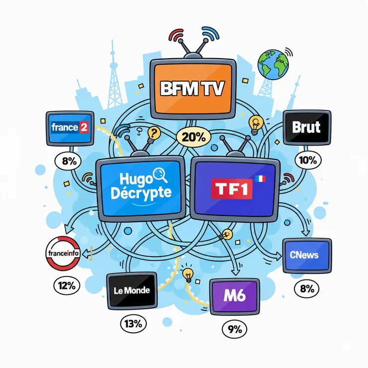 根據調查，網路創作者不再是邊緣的聲音，尤其在年輕群體中，他們與長久佔據主導地位的電視台和報社擁有同等的公信力或關注度。
