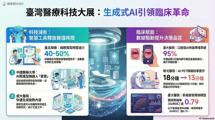 楊老師AI365 - 今年的台灣醫療科技展很好看