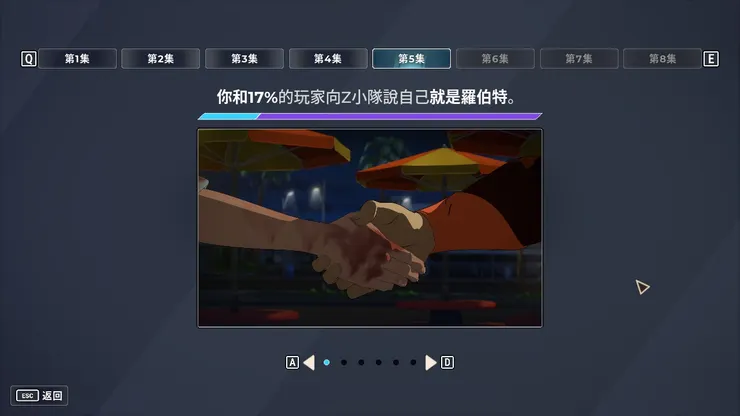 玩家的選擇會影響故事走向